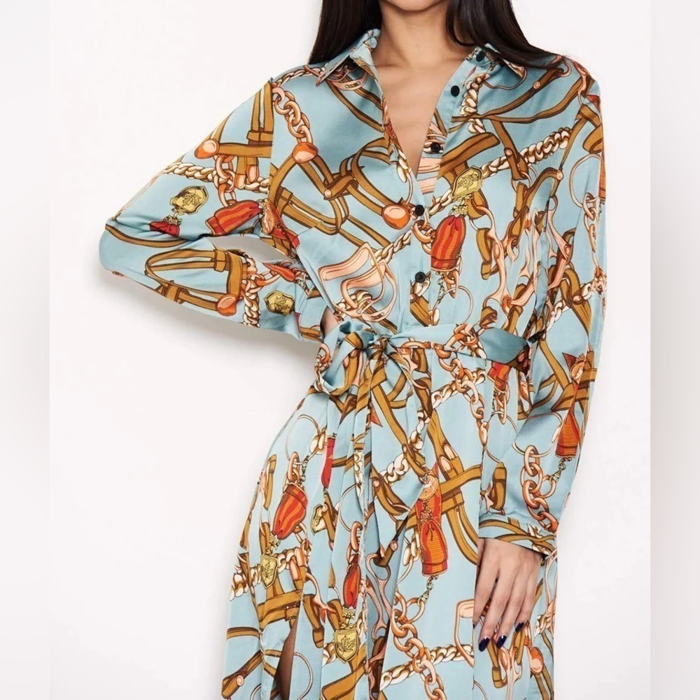 AX Paris Patterned Maxi Dress - Picture 4 of 7
